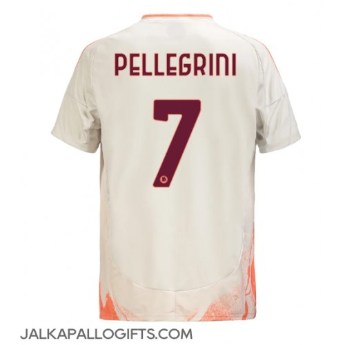 AS Roma Lorenzo Pellegrini #7 Vieraspaita 2024-25 Lyhythihainen